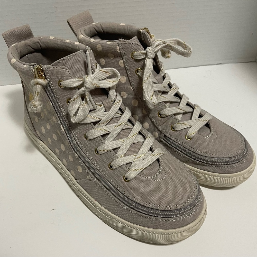 Kids Billy classic lace up Polka Dot High-Top Sneakers kids 6